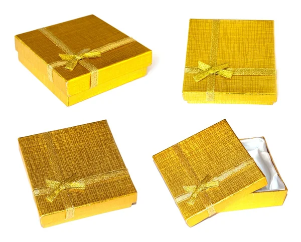 Zlaté skříňky — Stock fotografie