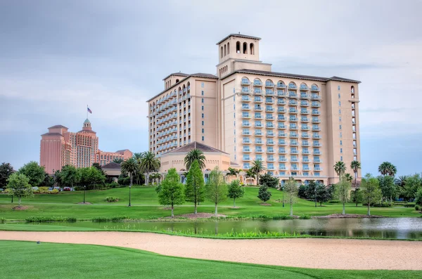 Hotel golf course — Zdjęcie stockowe