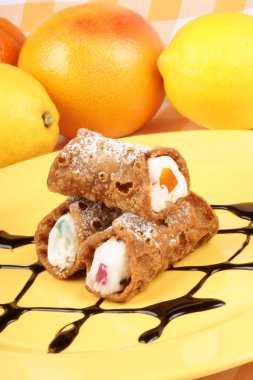 orijinal mini Sicilyalı cannoli