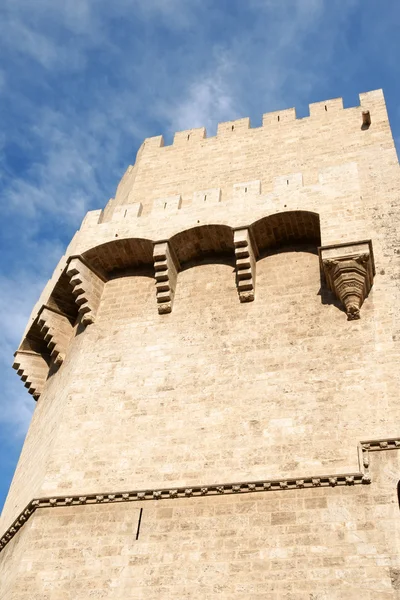 Torres de Serrano em Valência — Fotografia de Stock