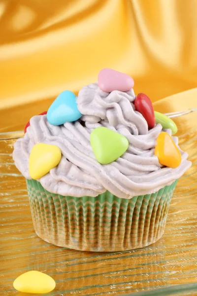 Képzelet Valentine's Day cupcake — Stock Fotó