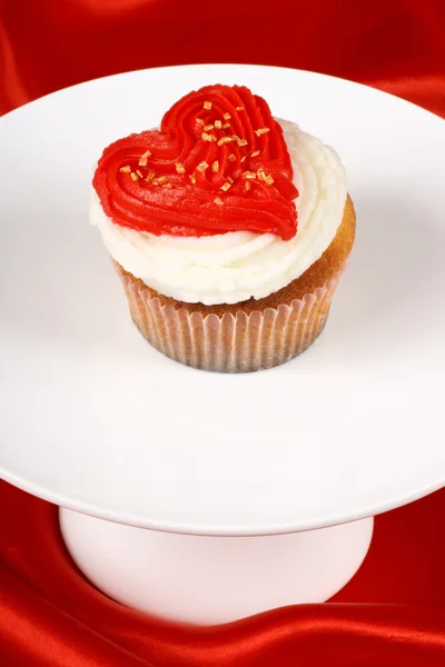Dia dos Namorados cupcake — Fotografia de Stock