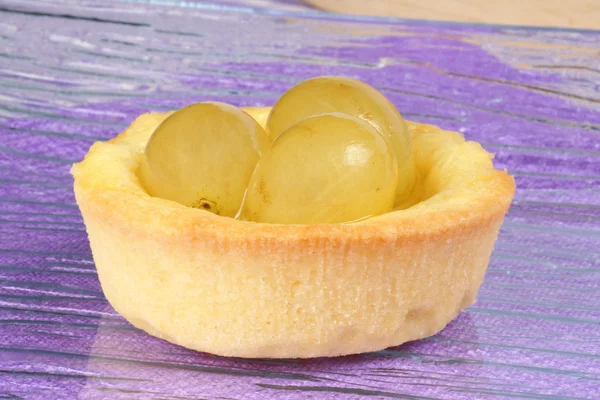 Mini-Trauben-Frucht-Torte — Stockfoto