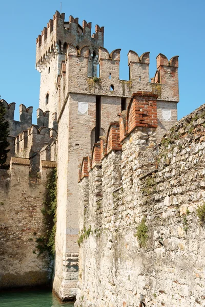 Scaligers zamku Sirmione — Zdjęcie stockowe