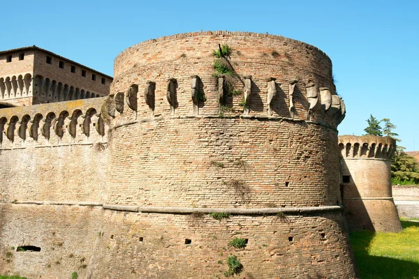 Fortress of Ravaldino in Forlì, Italy — стокове фото