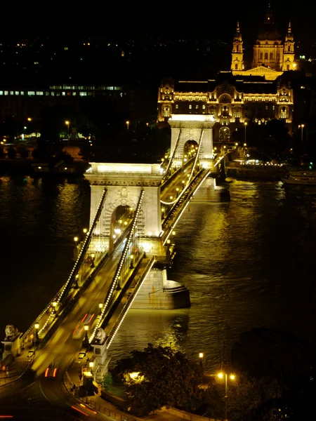 セーチェーニ鎖橋 — ストック写真