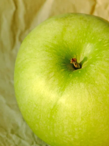 Jabłko zbliżenie — Zdjęcie stockowe