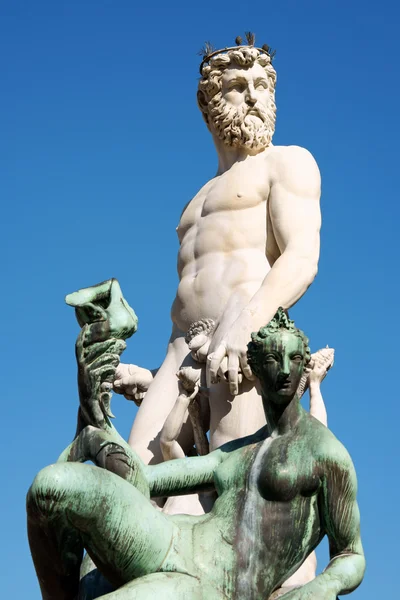 Fontaine de Neptune à Florence — Photo