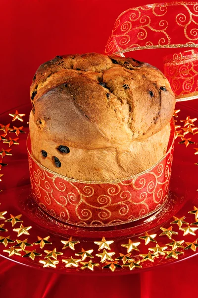 Panettone la torta di Natale italiana — Foto Stock