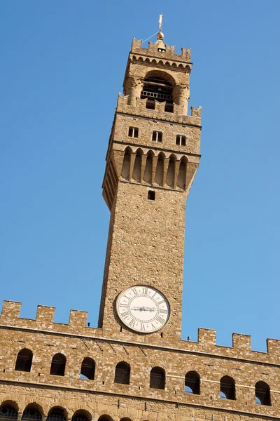 Palazzo vecchio in florentie — Stockfoto