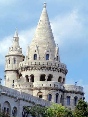 Fishermen's Bastion in Budapest clipart