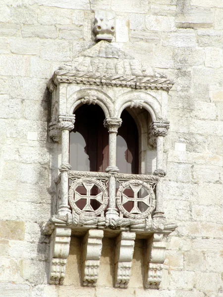 Balcony of Belem tower — Stock Photo, Image