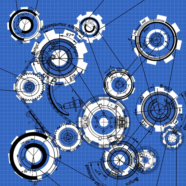 Gear and cogwheels — Stock Vector