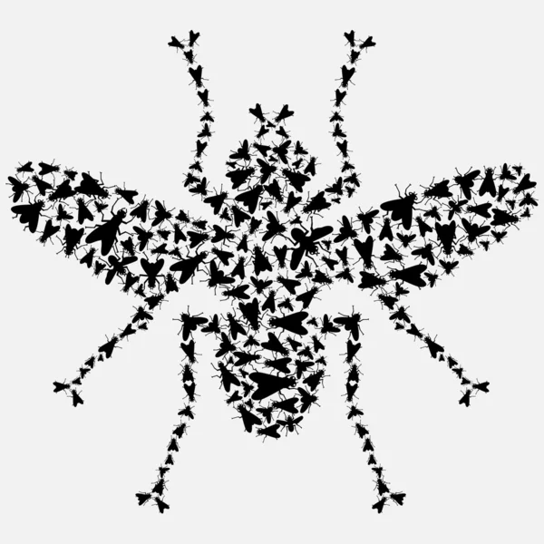 Insecten — Stockvector