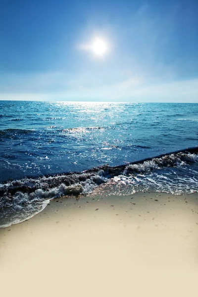 Moře slunce písek — Stock fotografie