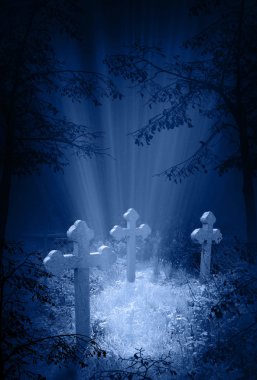 mistik parlama mezarlığı
