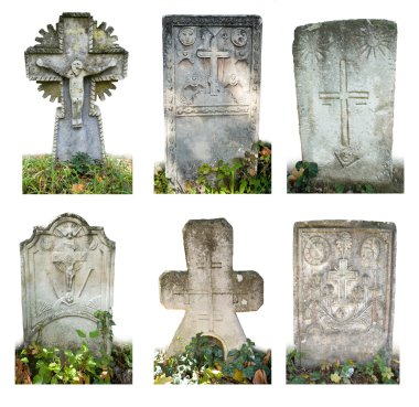 Old graves clipart