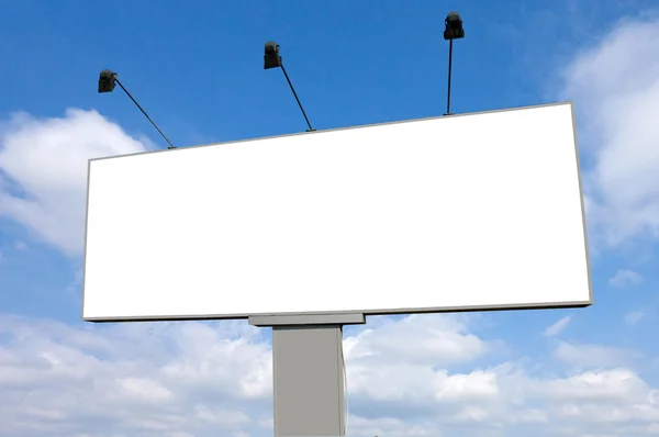 Порожній Billboard (дорожній знак) — стокове фото