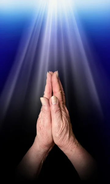 Weinig gebed — Stockfoto