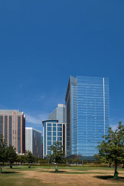 Büros in der Innenstadt von Houston Stockbild