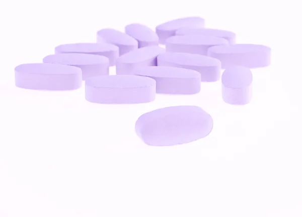 Pink Tablets — Stock Photo, Image
