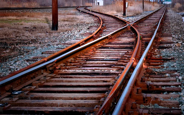 Interrupteur ferroviaire — Photo