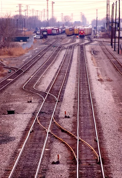 Railroad Yard — Stockfoto