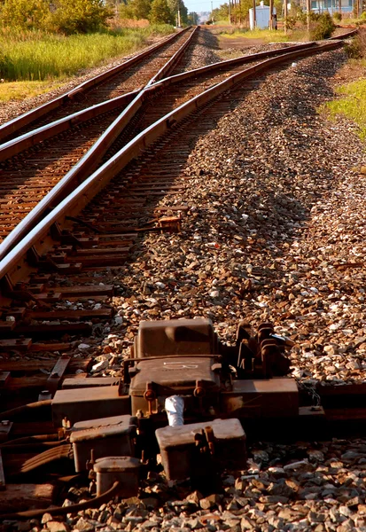 Railroad Switch — Stock Photo, Image