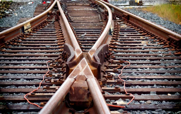 Interruttore ferroviario — Foto Stock
