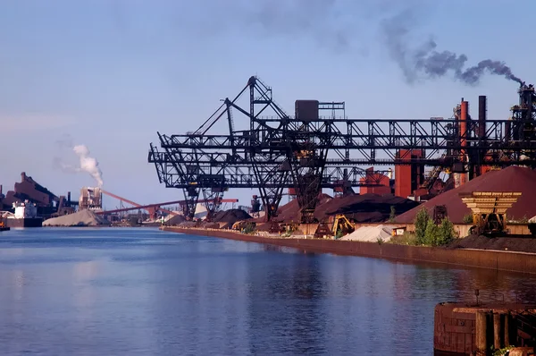 Steelmill Chicago — Stock Photo, Image