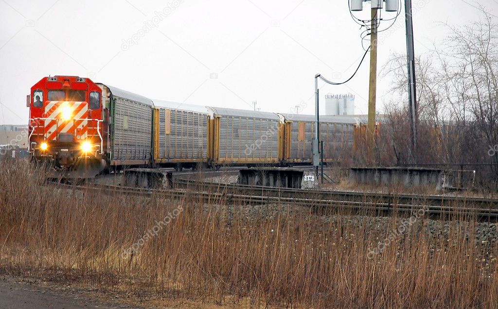 Freight Train Detroit