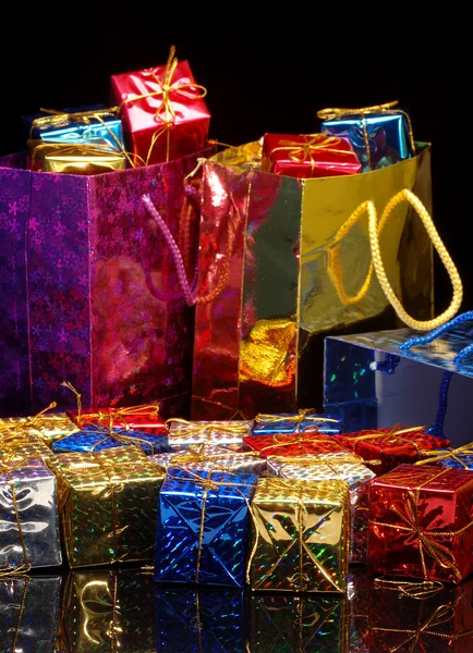 Bolsas de cajas de regalo —  Fotos de Stock