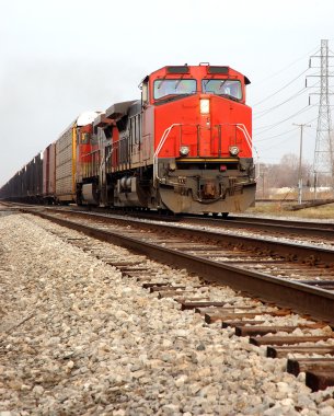 Demiryolu trafiği detroit