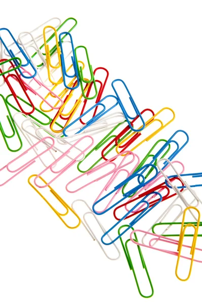 Colorful Paper Clips — Stock Photo, Image