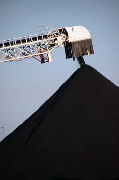 Dodávka uhlí — Stock fotografie