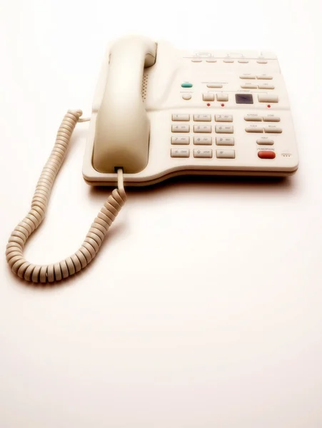 Телефон горячей линии офиса — стоковое фото