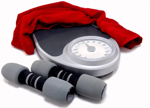 Dieet en lichaamsbeweging — Stockfoto