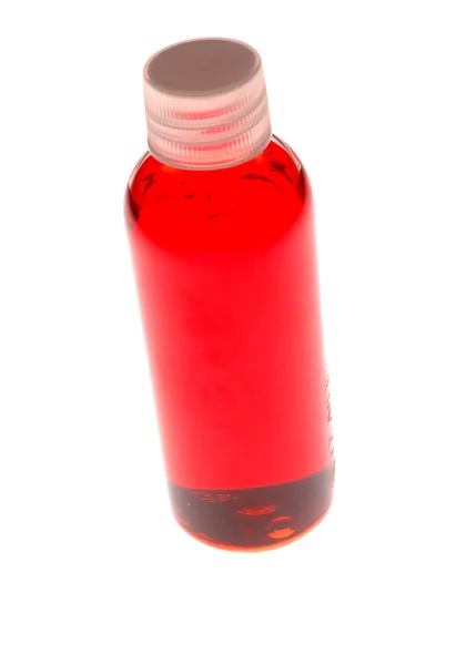 Amostra química vermelha — Fotografia de Stock