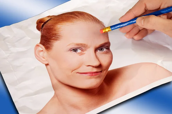 Stock image Wrinkle Eraser