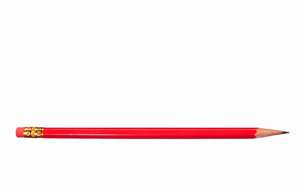Kırmızı kurşun kalem — Stok fotoğraf