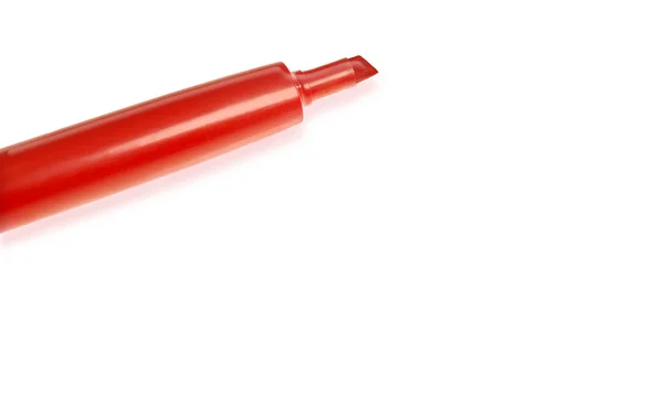 Marcador vermelho — Fotografia de Stock