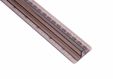 Clear Plastic Ruler clipart