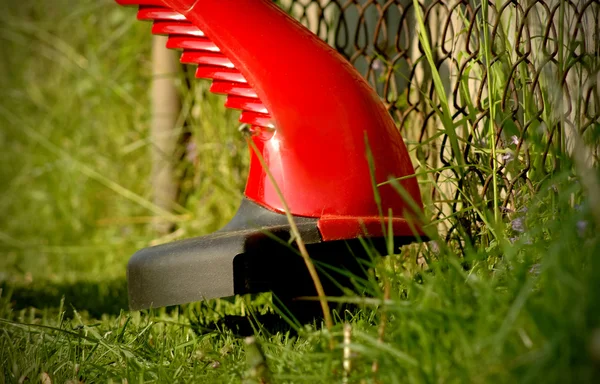 Sommaren lawn care — Stockfoto