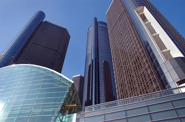 Moderne Detroit-Architektur — Stockfoto