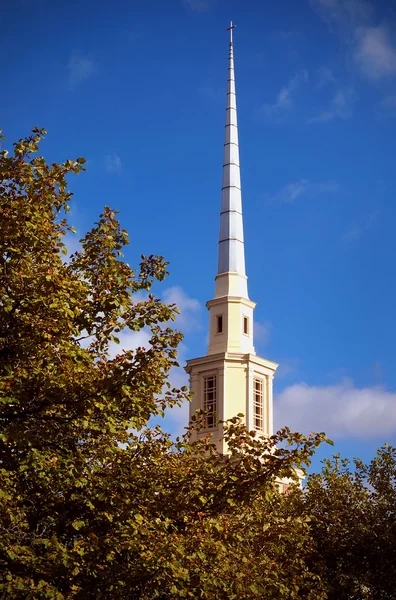 Kerk steeple — Stockfoto