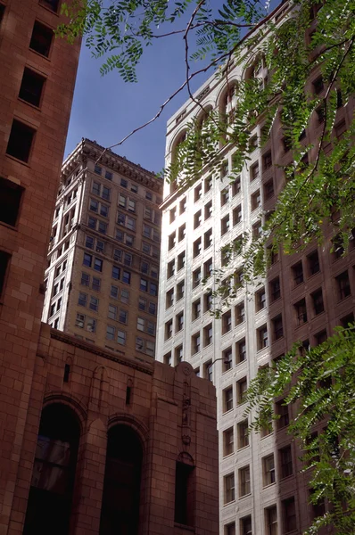 Edificio Detroit centro città — Foto Stock