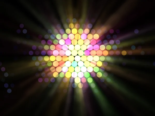 Ilustración abstracta de efectos de luces — Foto de Stock
