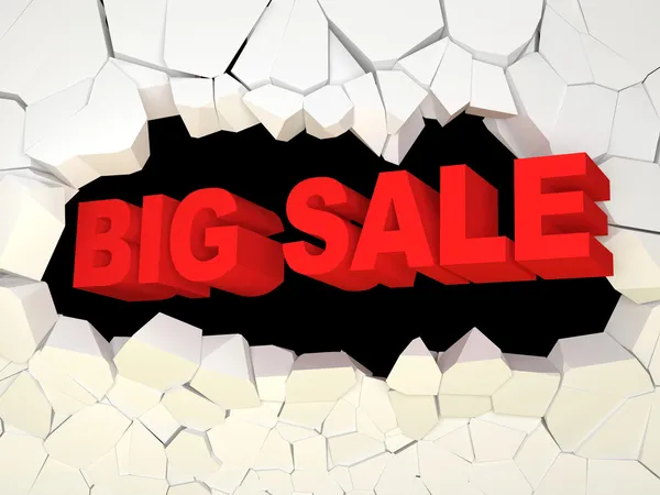 Big Sale Concept — Stock Photo, Image