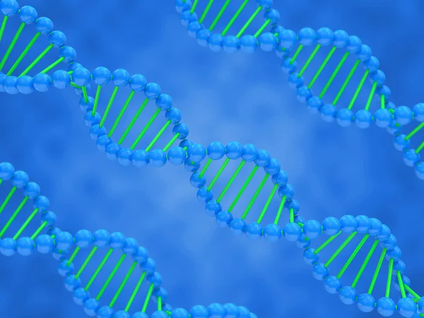 Ilustración digital de un ADN —  Fotos de Stock