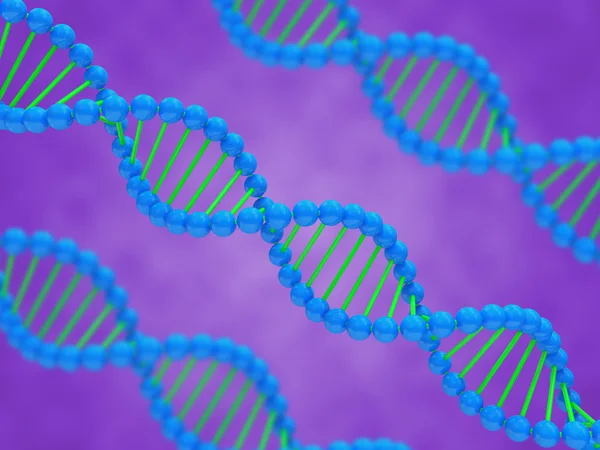 Цифрова ілюстрація ДНК — стокове фото